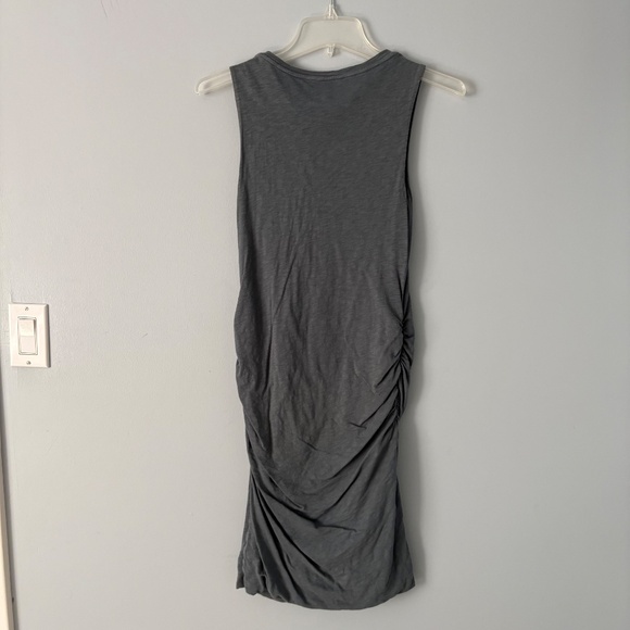 Velvet by Spencer & Graham Vintage Slub Dress - Petite Gray - Picture 2 of 2